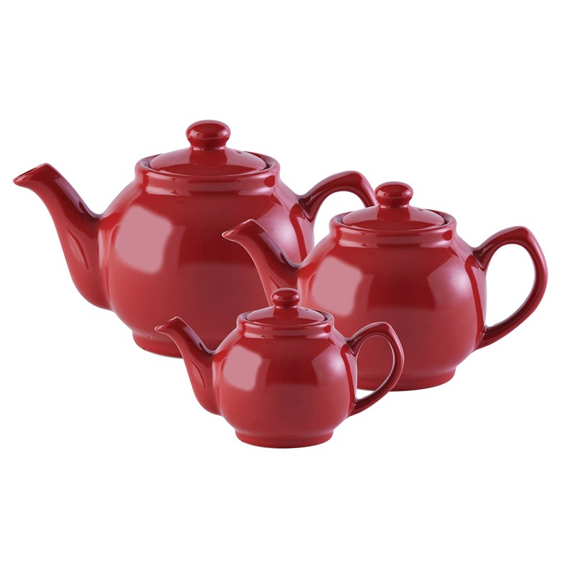 Price & Kensington 6-Cup Teapot | Red