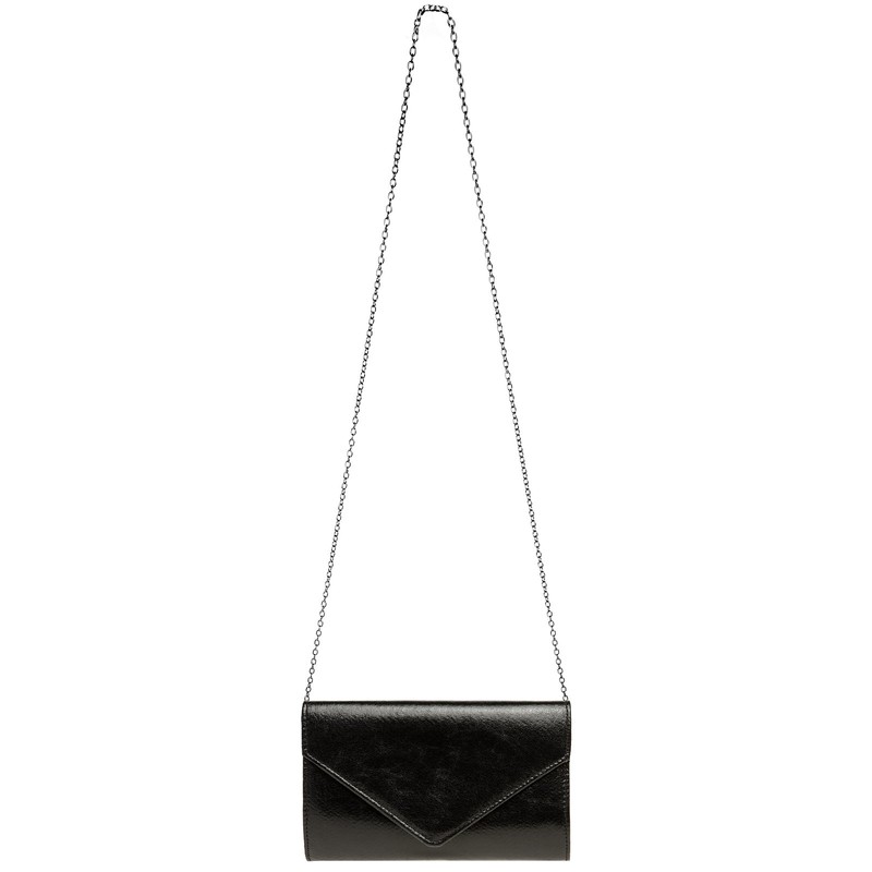 Caspar TA424 Stylish Elegant Women's Metallic Envelope Clutch Bag Evening