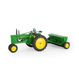 John Deere 1/16 Model B with Van-Brunt Grain Drill Toy - LP86757