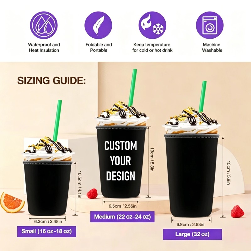 Printing Take Away Wholesale 24oz Ice Cream Cone Reusable Hot