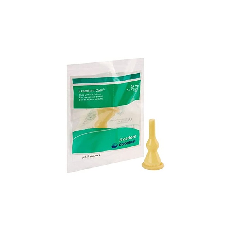 Freedom Cath Latex Self-Adhering Male External Catheter, 31 mm -