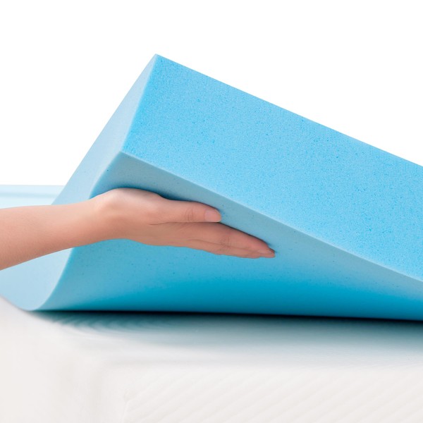 Hokway 3 Inch Mattress Topper Memory Foam Full Mattress Pad