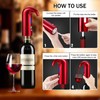OYNUPIKR Electric Wine Opener Set, Rechargeable Electric Wine Aerator &