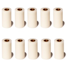 OKKO Billiard Pool Cue Ferrules and Screw-On Tips Soft, Set of 30 (12 mm)