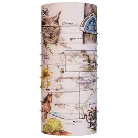 BUFF Standard Original EcoStretch Ultra Stretch Fabric Worn 12+ Ways, Triple Crown Series Continental Divide Trail, One Size