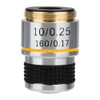 10X 185 Biological Microscope Achromatic Objectives Lens 160/0.17