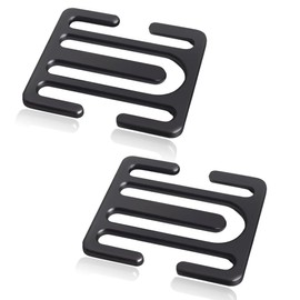 MIRKUZI Car Seat Accessories, 2 Pieces Car Seat Belt Lock, Seat Belt Adjustment Clip, Car Seat Belt Clip, Car Accessories