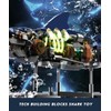 QLT Ideas Mechanical Shark Building Set - with Display Stand