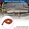 Hihaha Silikon-Vakuumschlauch für Automobil-Vakuumsysteme Hochtemperatur 5,5 Fuß 11/16" 18mm ID