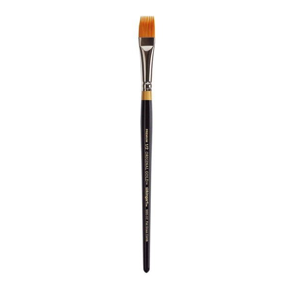 KingArt Original Gold 9120 Series , Premium Artist Brush, Golden