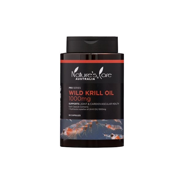 Nature's Care Pro Series Wild Krill Oil 1000mg Cap X 90