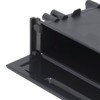 Car Radio Pocket, 1DIN Practical ABS Auto Stereo Storage Box