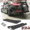 awesome_miniatures 2x Carbon Fiber Rear Bumper Fin Diffuser Splitter Lips