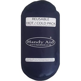Handy Aid Reusable Hot Cold Heat Ice Gel Pack Large for Muscle ache Back Pain with Non Woven Cover