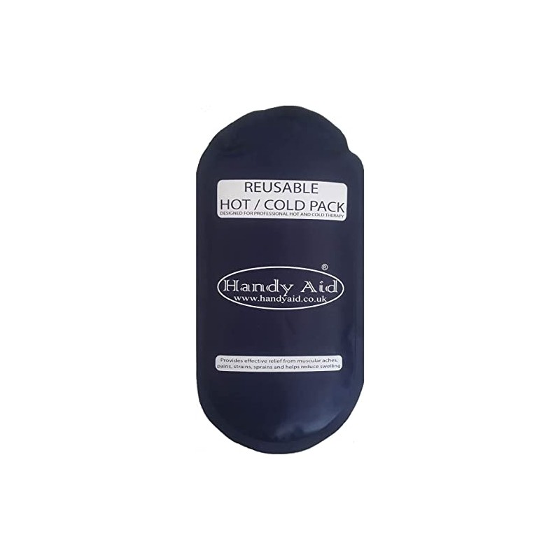 Handy Aid Reusable Hot Cold Heat Ice Gel Pack Large
