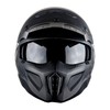1Storm Motorcycle Full Face Helmet Open Face Helmet with Smoked
