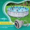 2 PCS Swimming Pool Drain Fitting Connects Replacement for Coleman