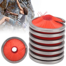 VGEBY Outdoor Nylon Rope Cleaning Brush Climbing Cord for Rock Climbing Rope Brush Rope Wash Rope Red