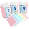 Sponge Individually Wrapped, Kitchen Dishwashing Sponge, Mesh Net Scouring Pad,