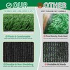 Artificial Grass Outdoor Rug - 4FTX6FT Turf Mat Fake Grass