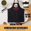 CMNIM Horror Michael Cooking Apron with Two Pockets Horror Movie