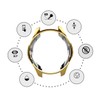 WOONEKY Gear TPU Protective Cover Case Shock Scratch-Resistant Elegant Design
