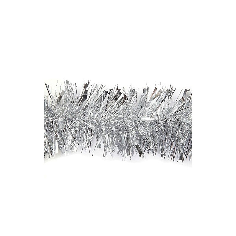 Aminori 10 Metre (5 x 2m) Festive Christmas Tinsel Garland