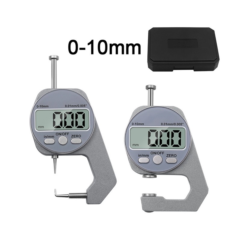 Digital Thickness Gauge LCD Display Electronic Caliper Measuring Tool 0-10mm
