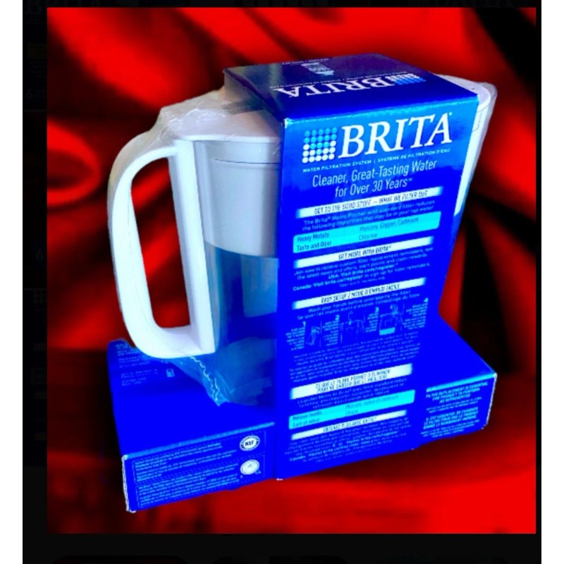 BRITA water Filter 6 Cup Pitcher W 1 Filter and
