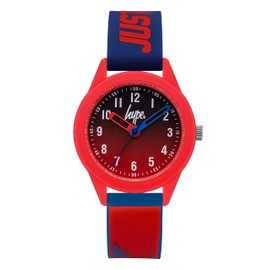 Hype Kids HYK011UR Blue and Red Paint Drip Analogue Watch