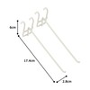 Iris Ohyama Mesh Panel Hook, 5.9 inches (150 mm), Beige
