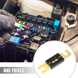 X AUTOHAUX High Current Fuse Screw Fuse 125A Car ANL Fuse Pack of 3