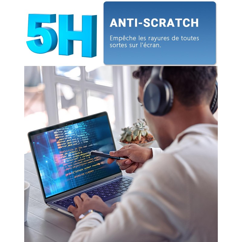 [3-Pack] Screen Protector for Macbook Pro 16 Inch, PYS Anti