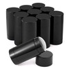 Sherules 10-Pack Empty Deodorant Containers Black - 2.5oz/75ml Refillable Bottom-Fill