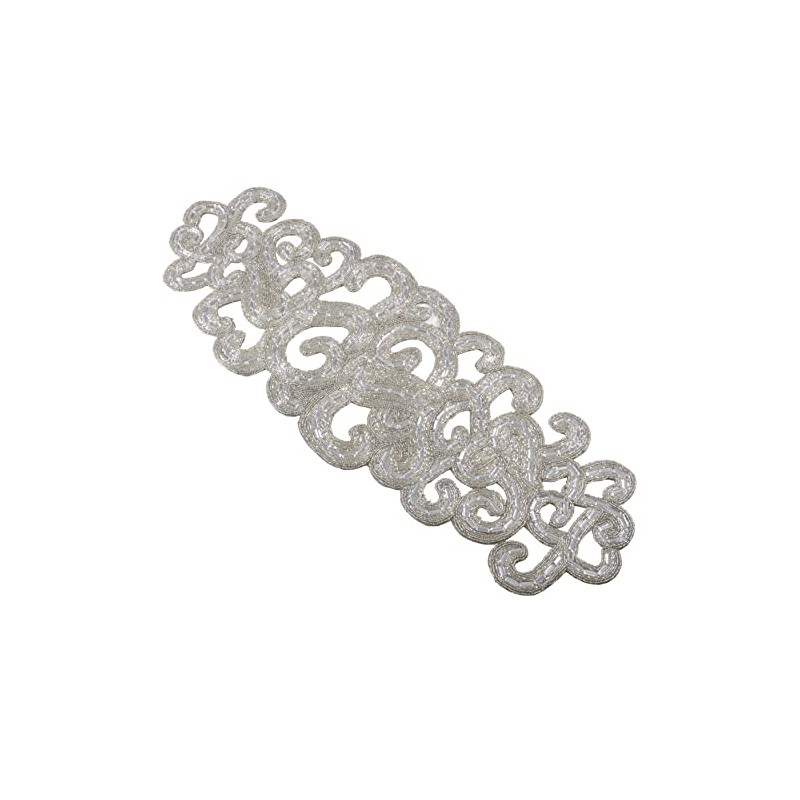 Beaded Design Table Runner