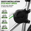 Retractable Bicycle Tow Rope with Auto-Rewind for MTB Riding