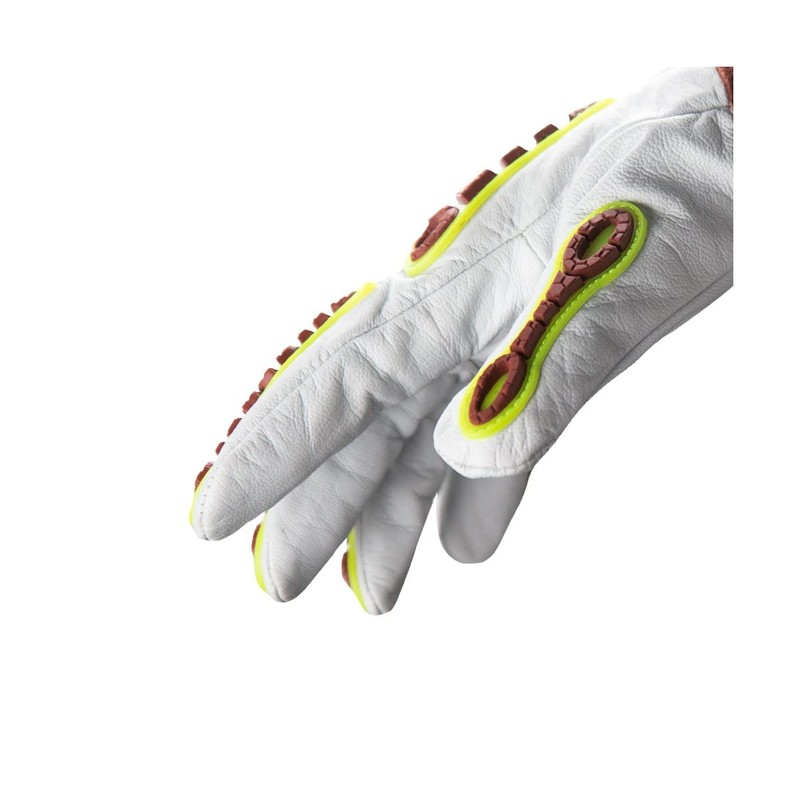 HexArmor Welding Heat Resistant Safety Work Gloves with HeatHide Leather|