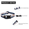 Mercano Adjustable Dog Collar - Special Design Patterns, Soft Nylon