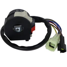 STABSOLI Left Handlebar Control Start Run Off Headlight Switch & Relay & Switch for Yamaha ATV YFZ450 2004-2005, 5TG-83973-09-00