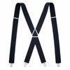 Heavy Duty Suspenders for Men – Adjustable 2-Inch Elastic X-Back