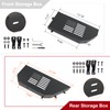ZAMLIE Front & Rear Door Storage Pockets Compatible with Jeep
