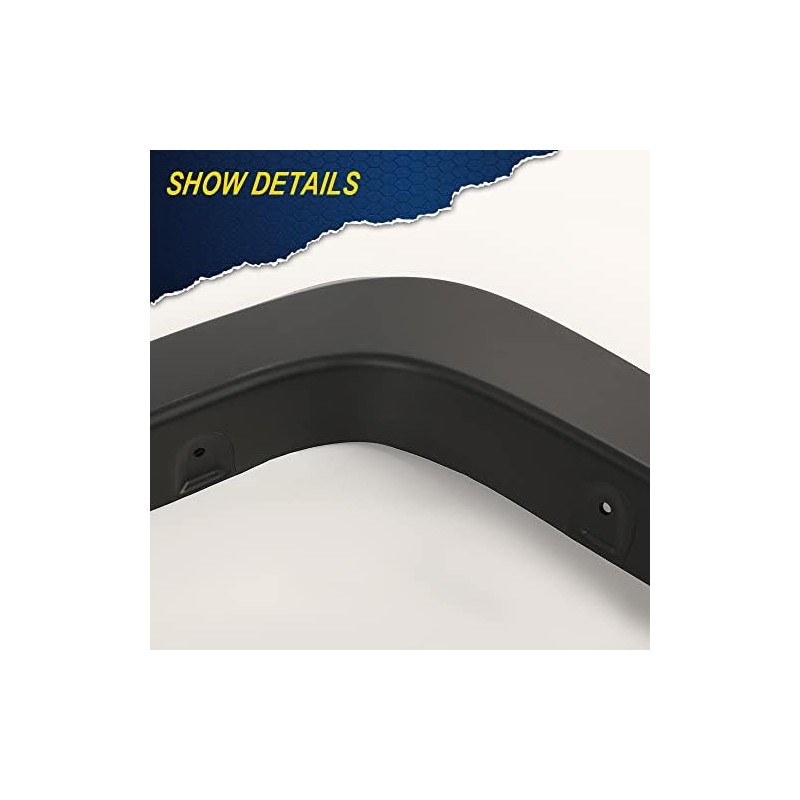 G-PLUS Fender Flares 4pcs Compatible with Chevy Silverado GMC Sierra