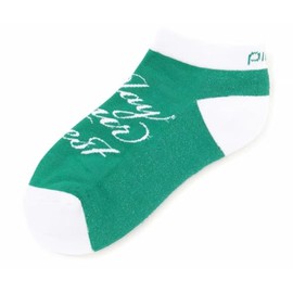 Pin Apparel 622-4286806 Women's Ankle Socks (Foot Pile) / Golf Socks, 140_green