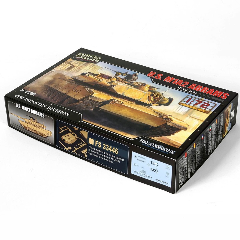 Torro Forces of Valor 1:72 US M1A2 Abrams IRAK 2003