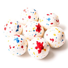 NY Spice Shop Psychedelic Jawbreakers - 1 Pound (1.25 Inch) Crunchy Jawbreakers Rock Hard Long Lasting Candy Bulk - Colorful Candy Balls for Parties, Snacks Time and More