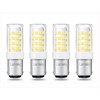 Lamsky (4-Pack) BA15D LED Double Contact Bayonet Base Sewing Machine