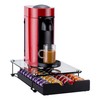 FlagShip Vertuo Pod Holder Drawer for Nespresso Storage Glass Top