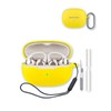 Case for SHOKZ OpenDots ONE Earbuds,Soft Protective,BOVUGAC Silicone Case Cover
