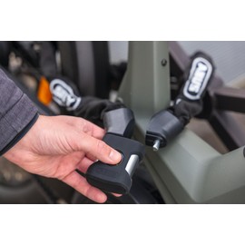 ABUS Lock Chain Combo Yardo 7807F/110 BK Chain Lock - Black