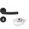 Beschläge Hamburg Trondheim scoop SBL 1003 Door Handles with Deadlock